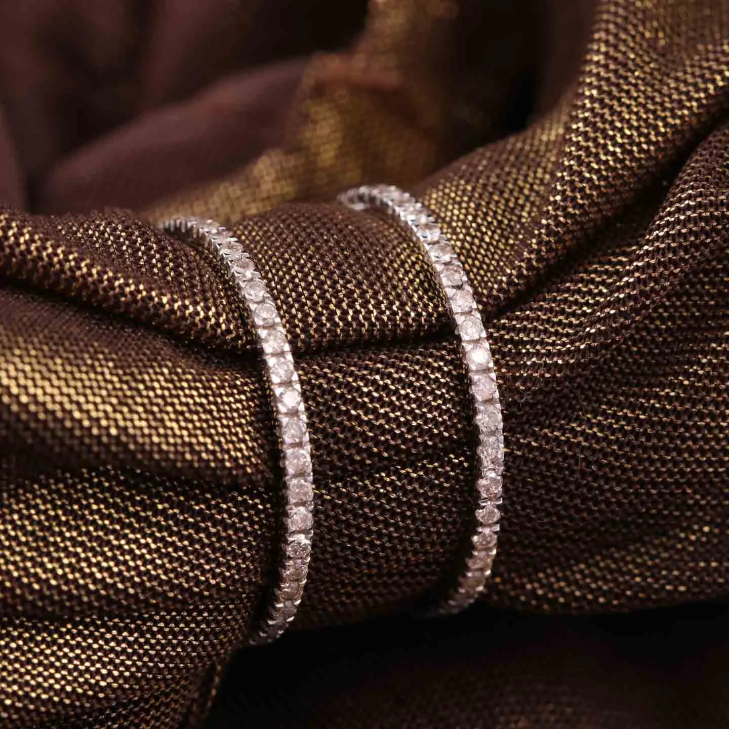 0.50CT Double Diamond Line Classic Ring