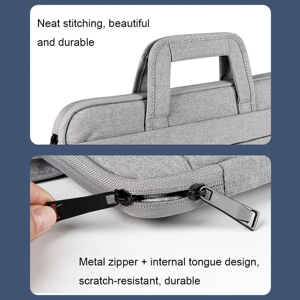 11.6-12.5 Inch Multi-compartment Laptop Sleeve with Waterproof Storage