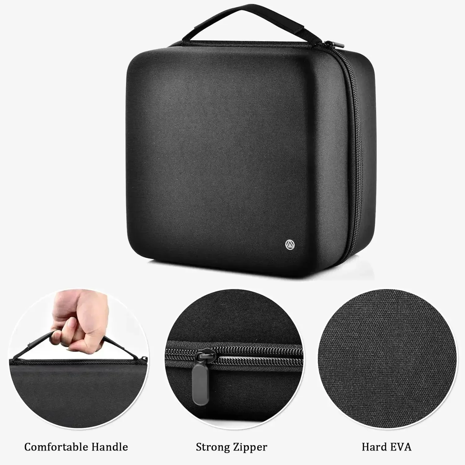 118 Battery Organizer Case Double Mesh Pockets Tester