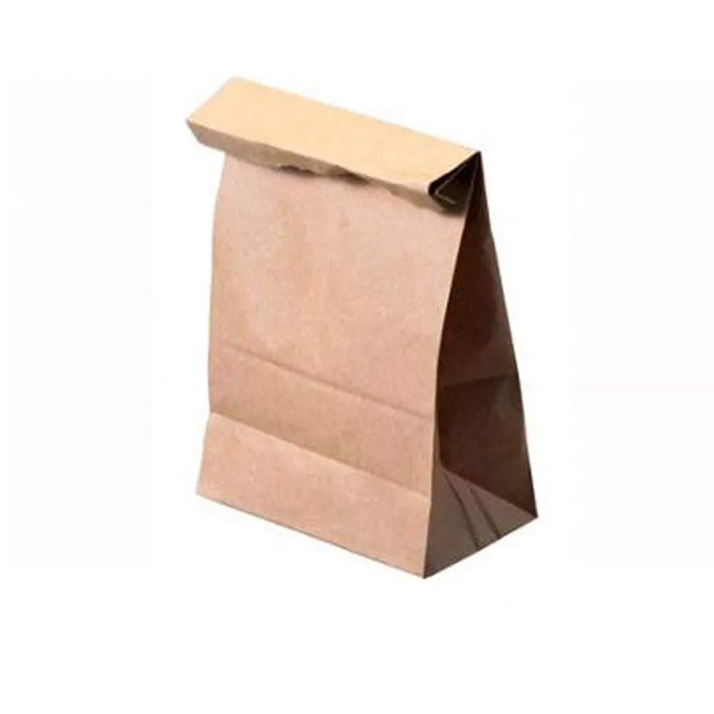 120ct Brown Paper Bags School Lunch Food Drive Meal Prep Snack Party Bag Grocery