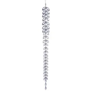 22" Silver Rhinestone Drop Ornament