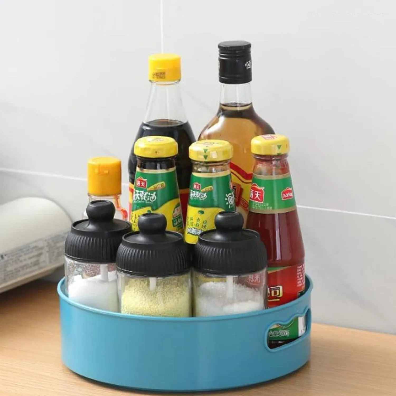 360 ROTATING ORGANIZER TRAY MULTI- FUNCTION ROTATING TRAY