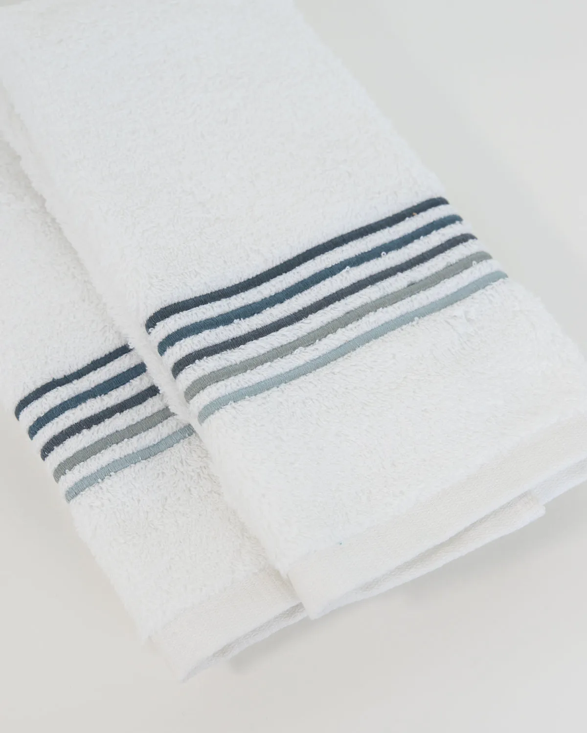 5-Line Embroidered Guest Towels