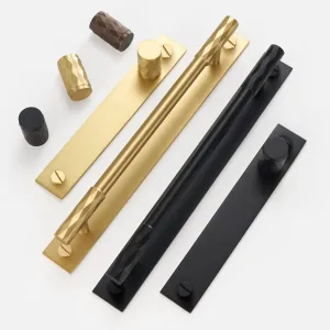 ADAMAS Solid Brass Handles with Plates