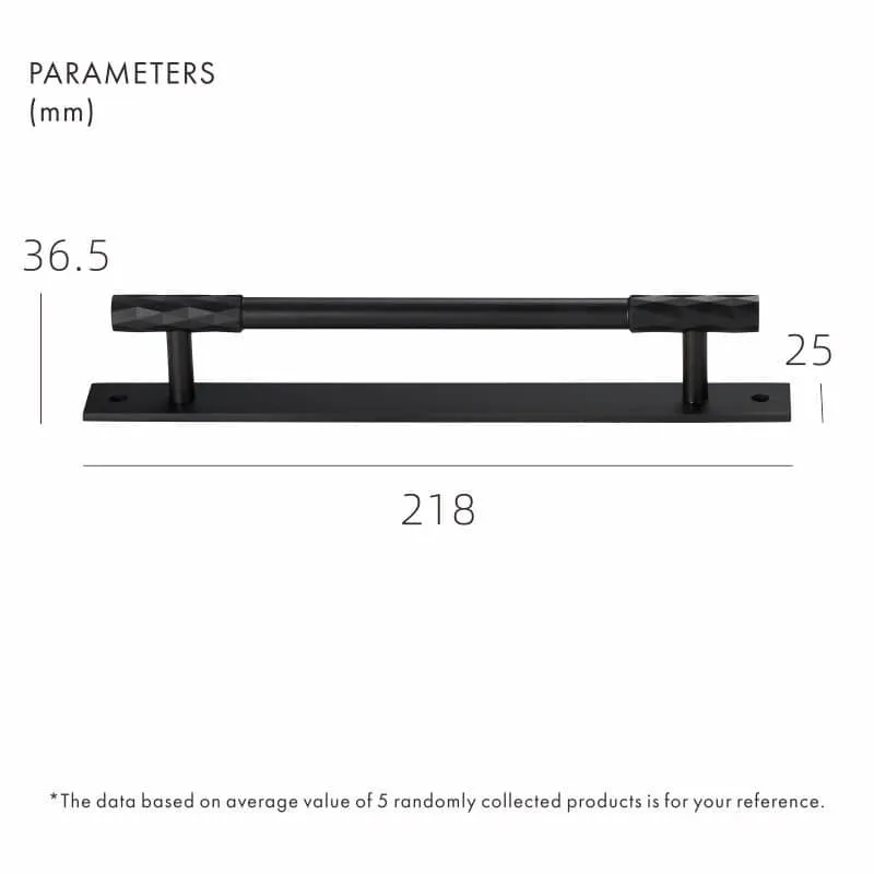 ADAMAS Solid Brass Handles with Plates