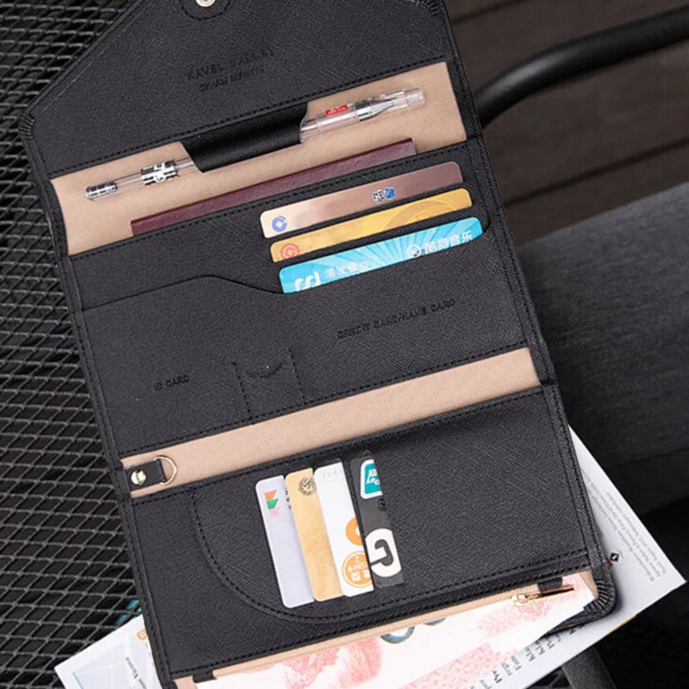 AMZER RFID Anti-Magnetic Anti-Theft Passport Bag Document Bag Card Bag