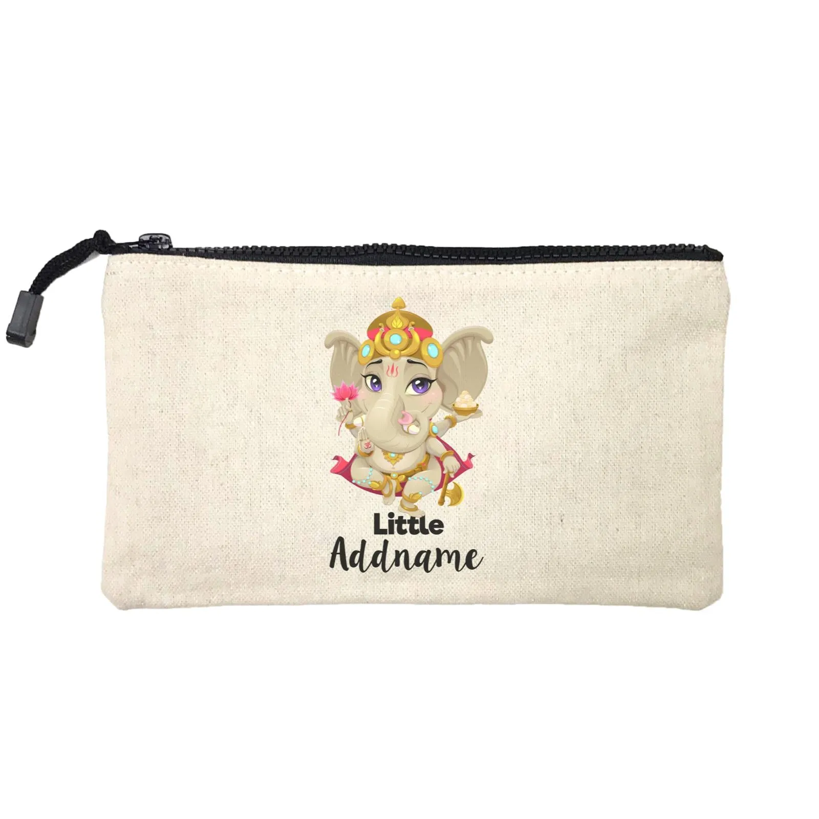 Artistic Ganesha Little Addname Mini Accessories Stationery Pouch