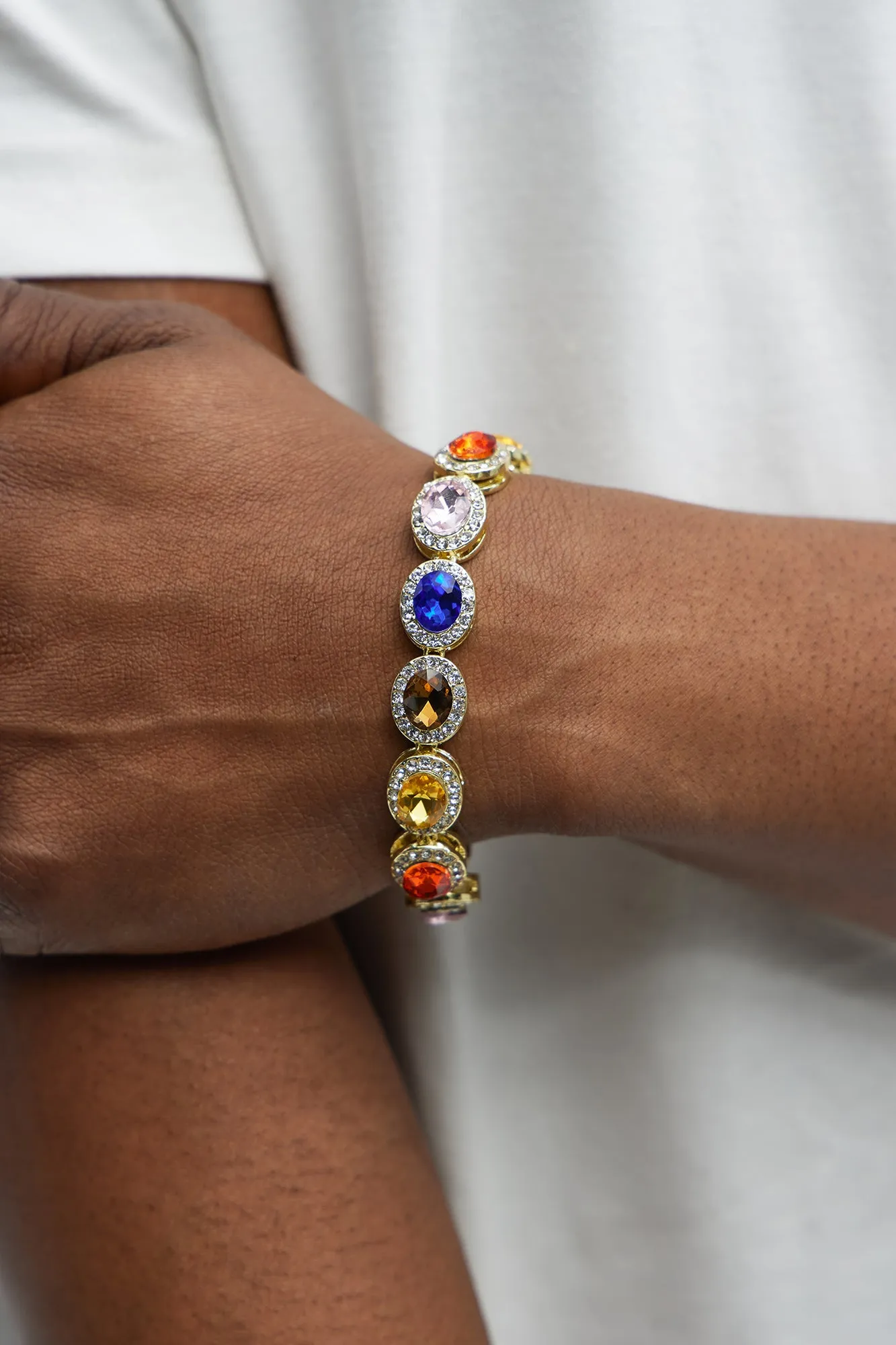 Bejeweled Bracelet - Multi Color
