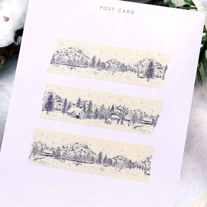 BGM Foil Stamping Winter Limited Edition Masking Tape - Sketch