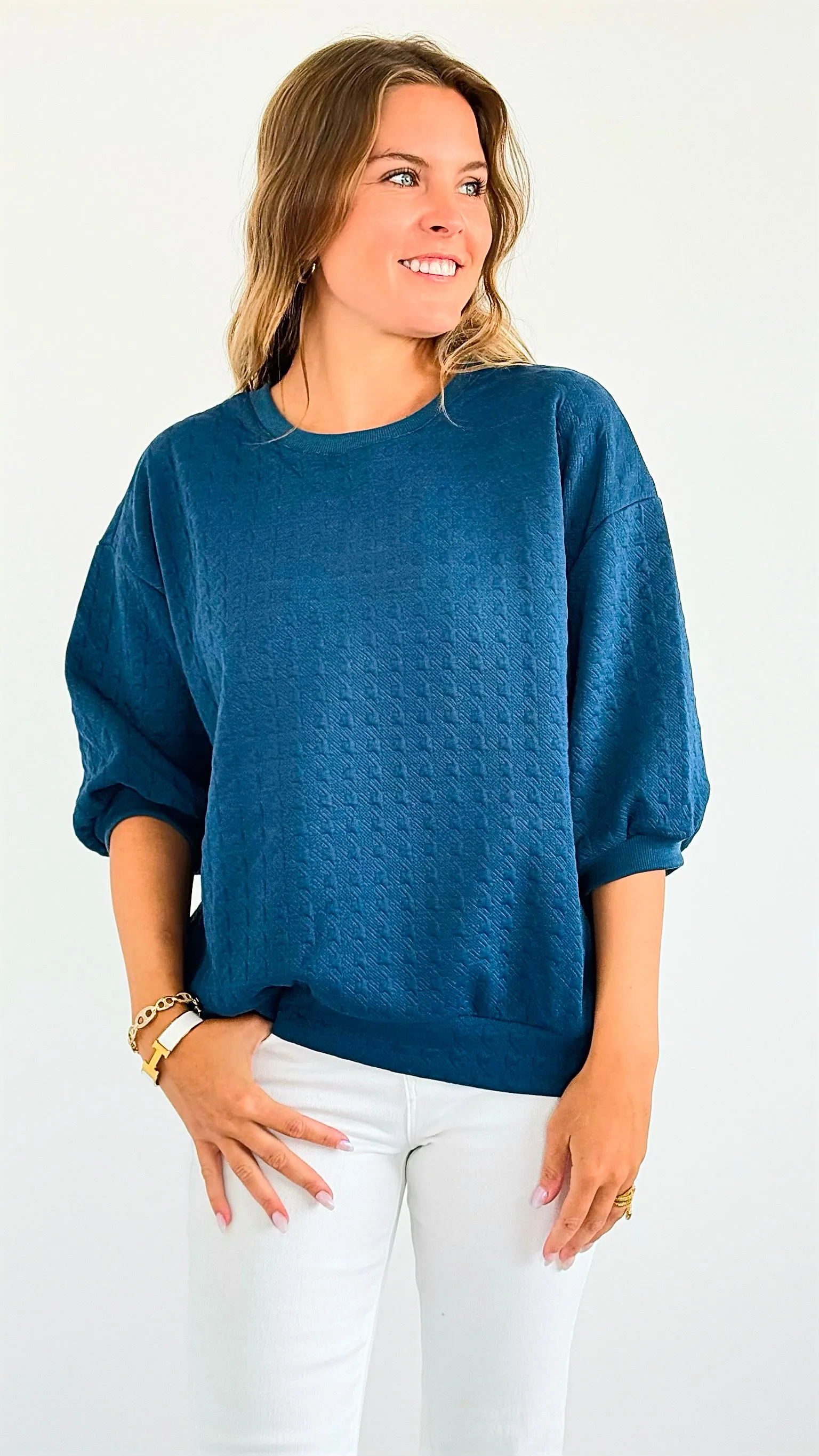 Bold Comfort Top - Teal
