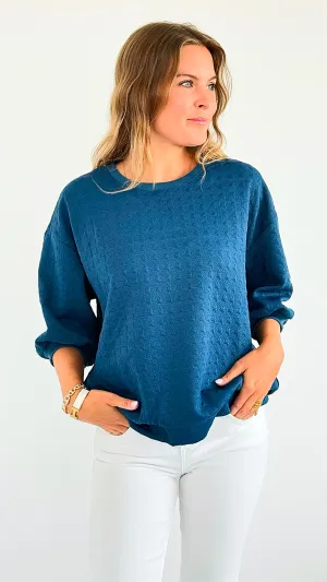 Bold Comfort Top - Teal