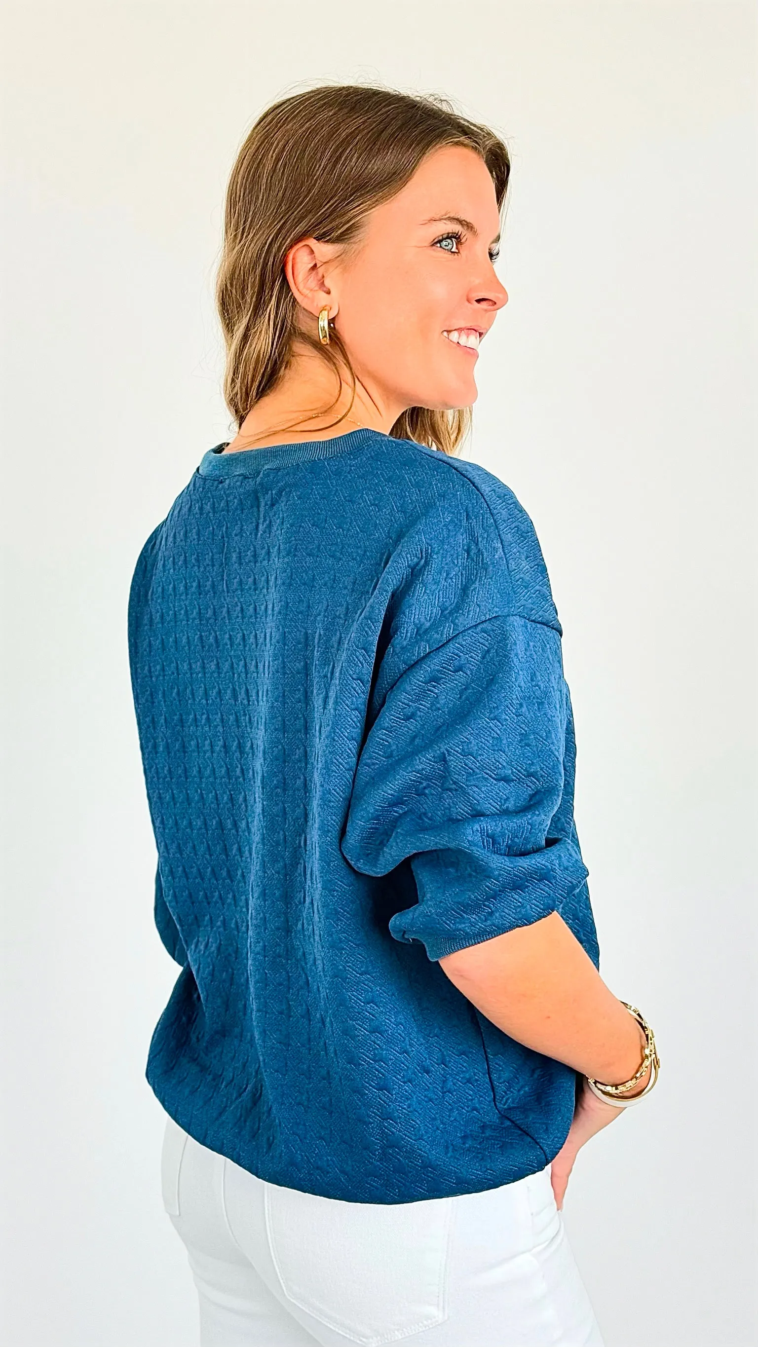 Bold Comfort Top - Teal