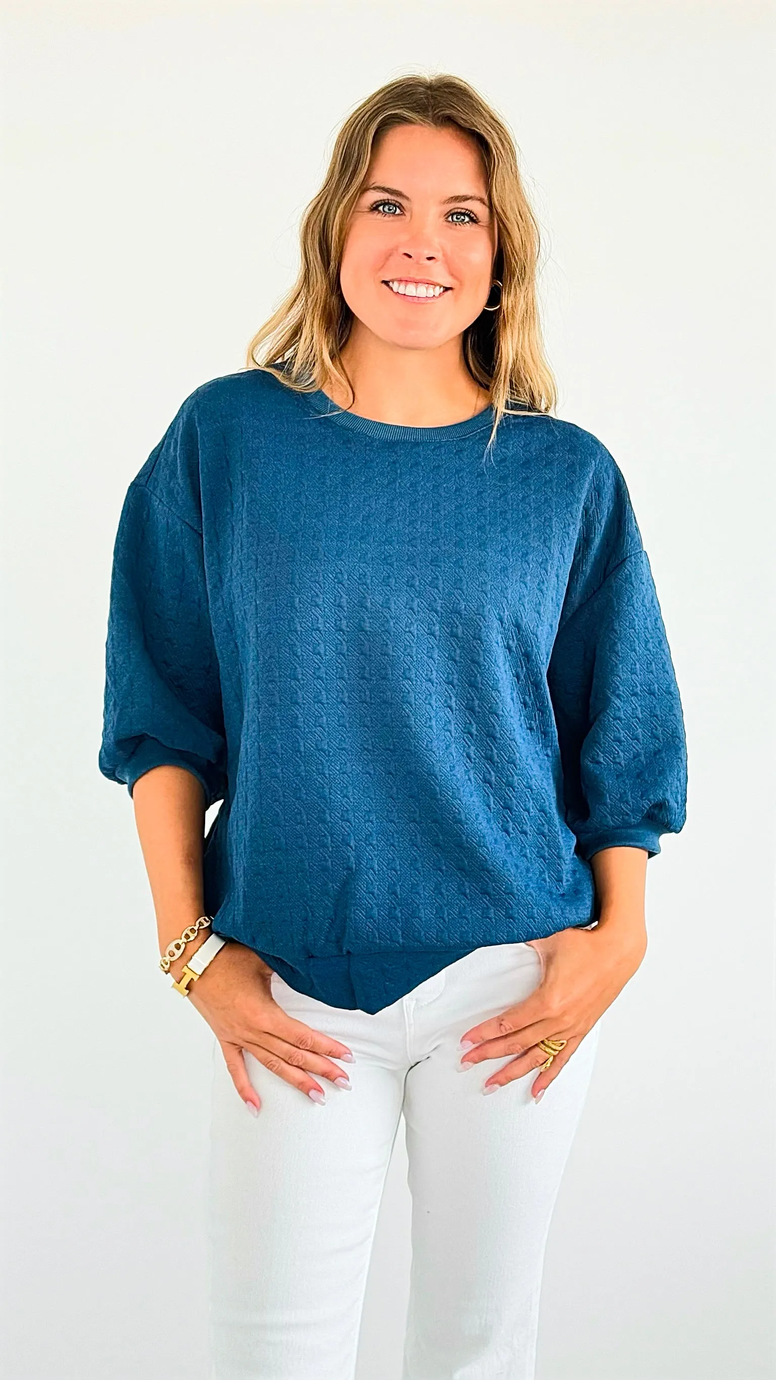 Bold Comfort Top - Teal