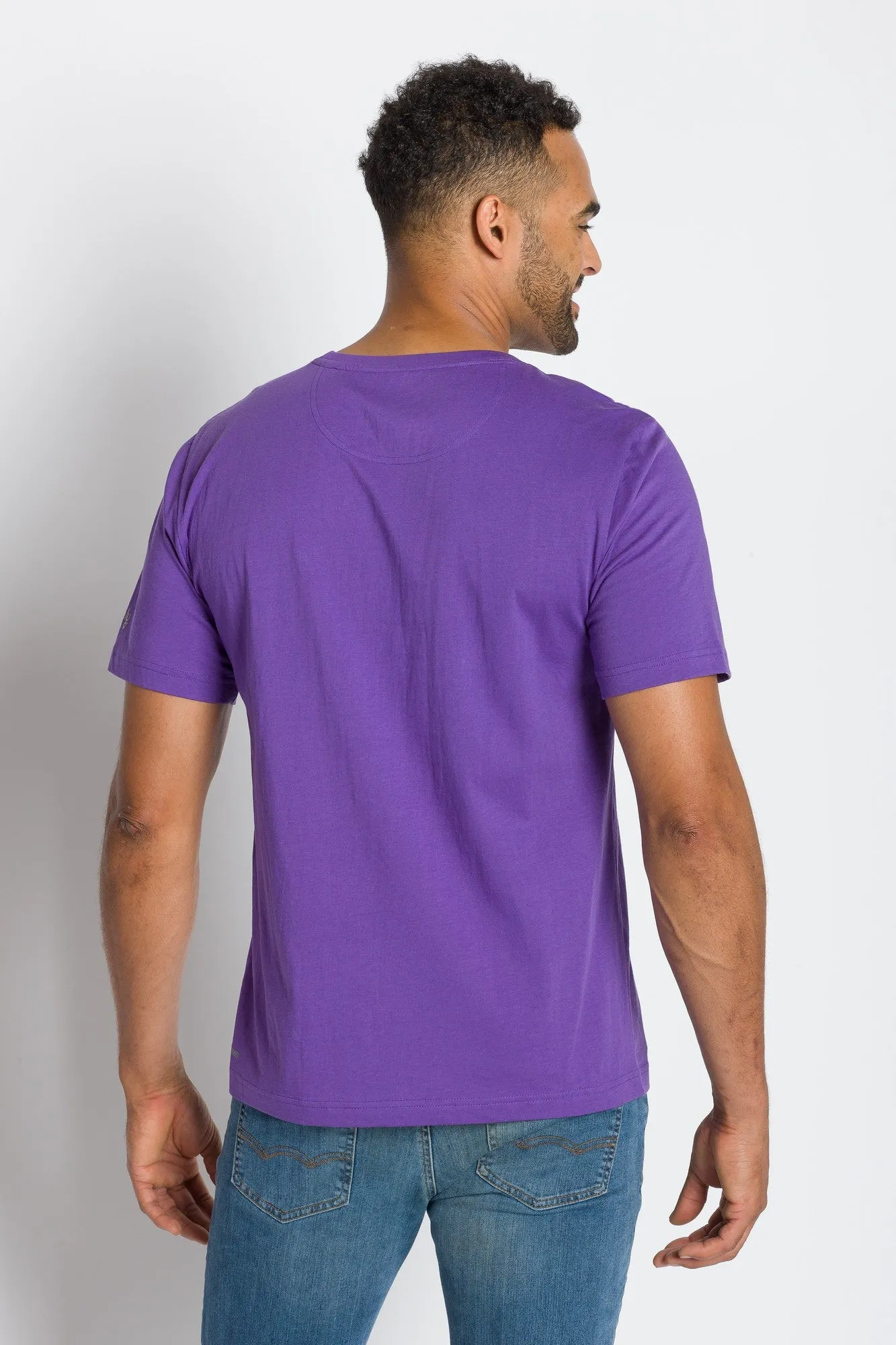 Bradley | Men's Anti-Stain Crew Neck Pocket Tee