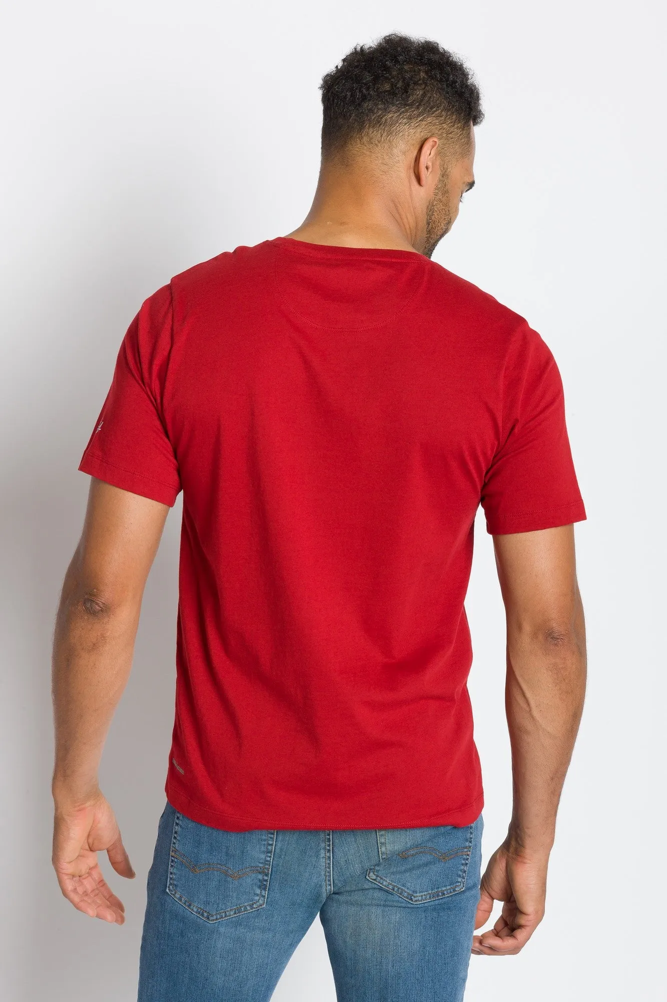 Bradley | Men's Anti-Stain Crew Neck Pocket Tee