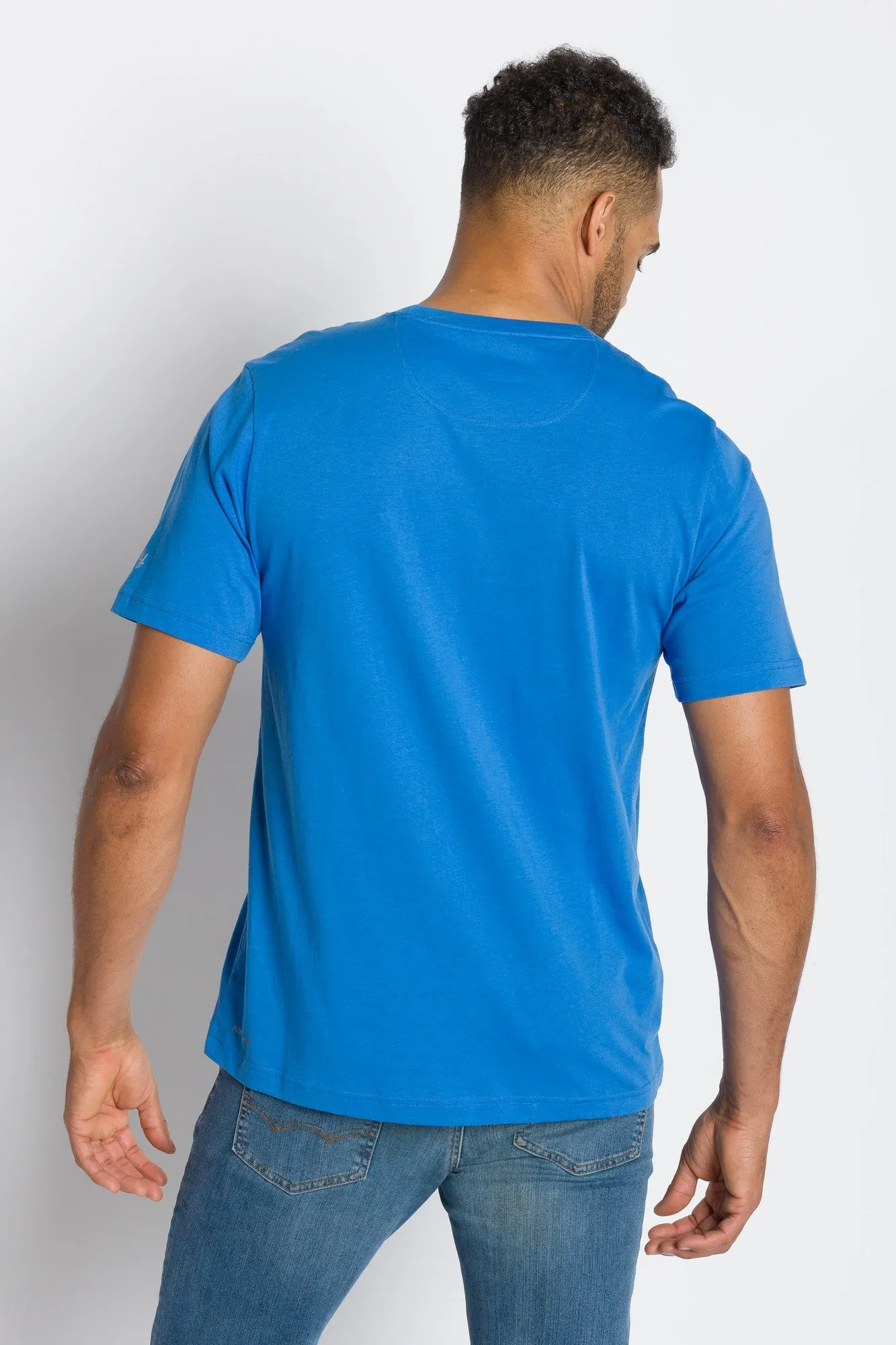 Bradley | Men's Anti-Stain Crew Neck Pocket Tee
