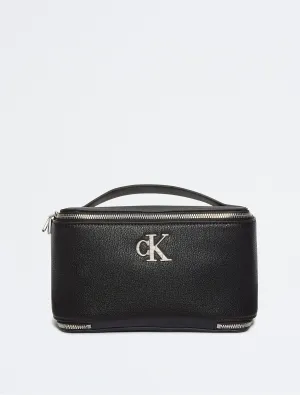 Calvin Klein Minimal Monogram Makeup Bag - Women