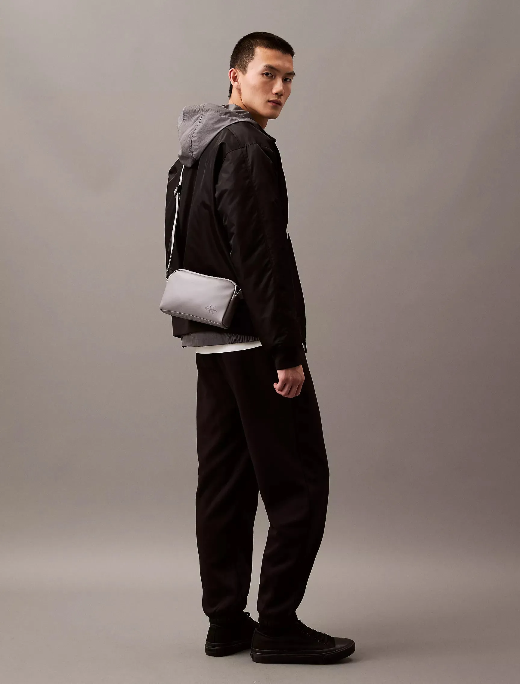 Calvin Klein Monogram Logo Camera Bag - Men