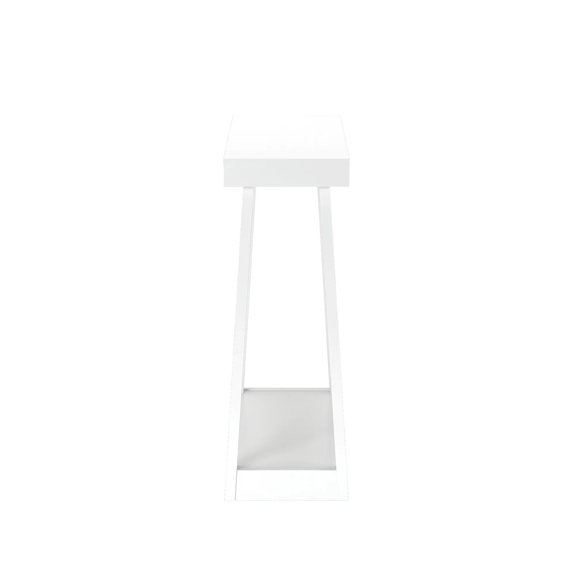 Classic Console Table with Shelf - 46”