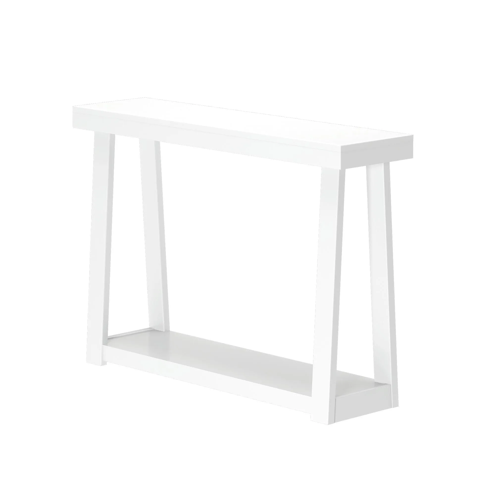 Classic Console Table with Shelf - 46”