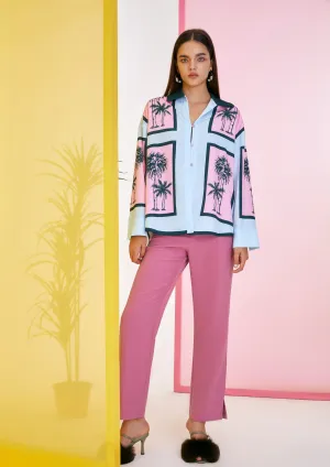 Coloured Palmie Long Sleeve Shirt
