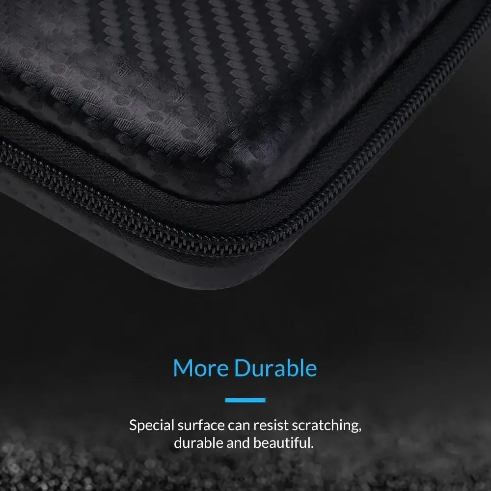 Compact Storage Bag for u Disk Data Cable Charger and More