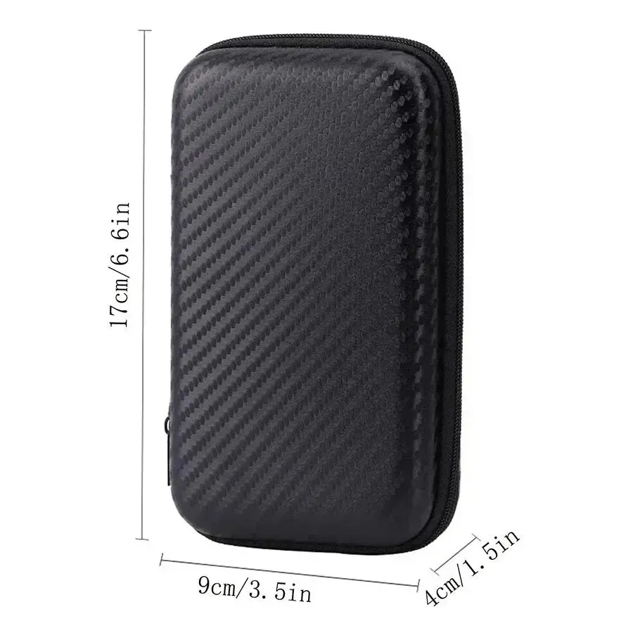 Compact Storage Bag for u Disk Data Cable Charger and More
