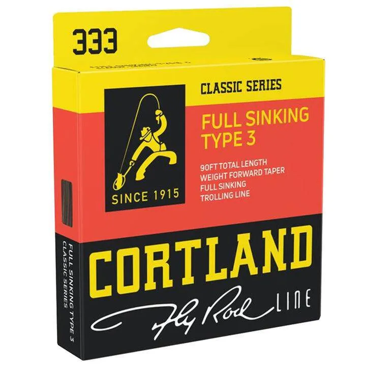 Cortland | Fly Line | 333 Classic Series | Sinking