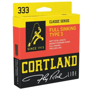 Cortland | Fly Line | 333 Classic Series | Sinking