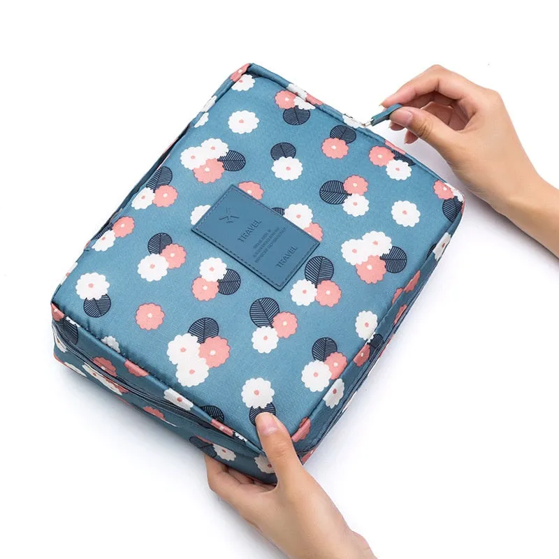 Cosmetic Bag Women Toiletries Organizer Waterproof Female Storage Make up Cases