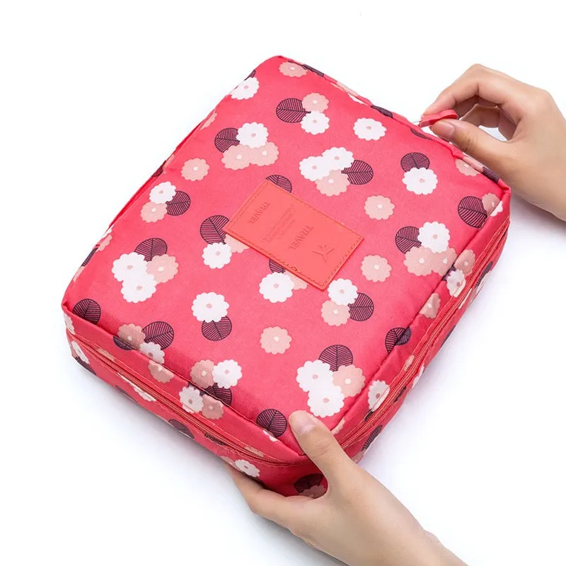 Cosmetic Bag Women Toiletries Organizer Waterproof Female Storage Make up Cases