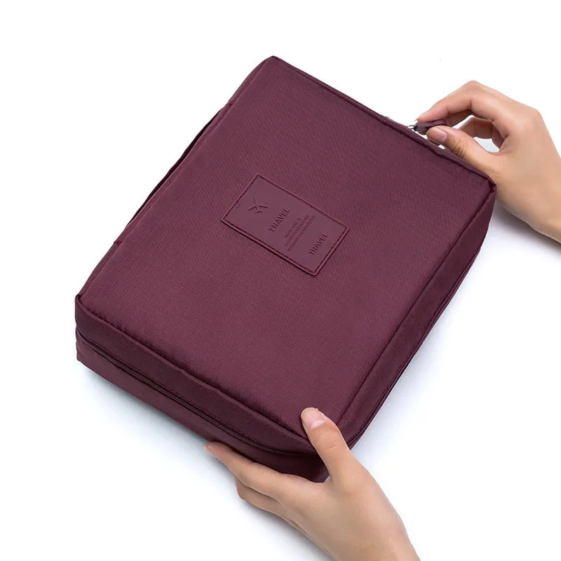 Cosmetic Bag Women Toiletries Organizer Waterproof Female Storage Make up Cases