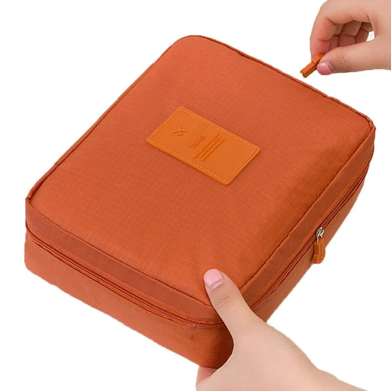 Cosmetic Bag Women Toiletries Organizer Waterproof Female Storage Make up Cases