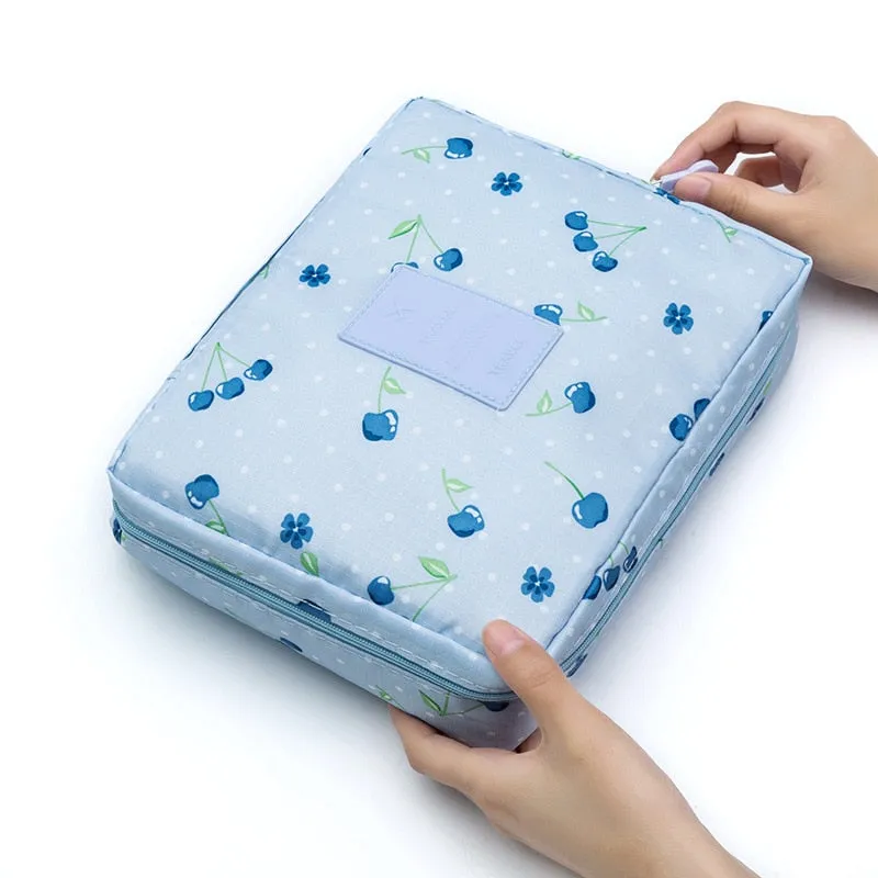 Cosmetic Bag Women Toiletries Organizer Waterproof Female Storage Make up Cases