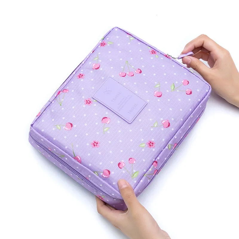 Cosmetic Bag Women Toiletries Organizer Waterproof Female Storage Make up Cases