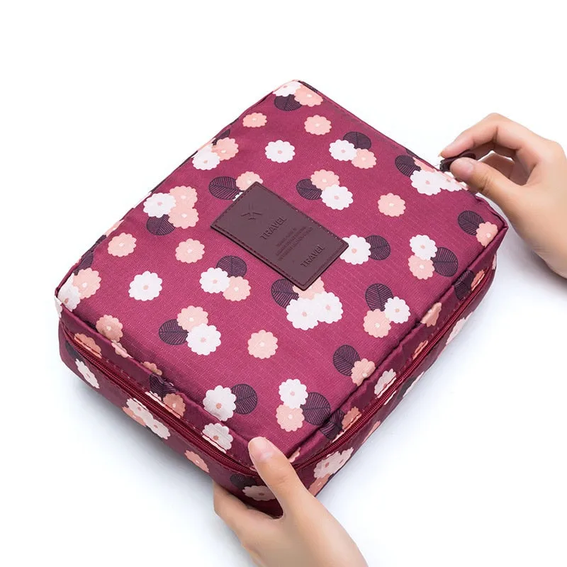 Cosmetic Bag Women Toiletries Organizer Waterproof Female Storage Make up Cases