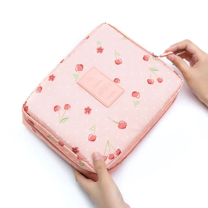 Cosmetic Bag Women Toiletries Organizer Waterproof Female Storage Make up Cases