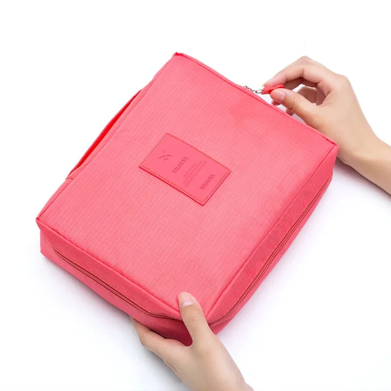 Cosmetic Bag Women Toiletries Organizer Waterproof Female Storage Make up Cases