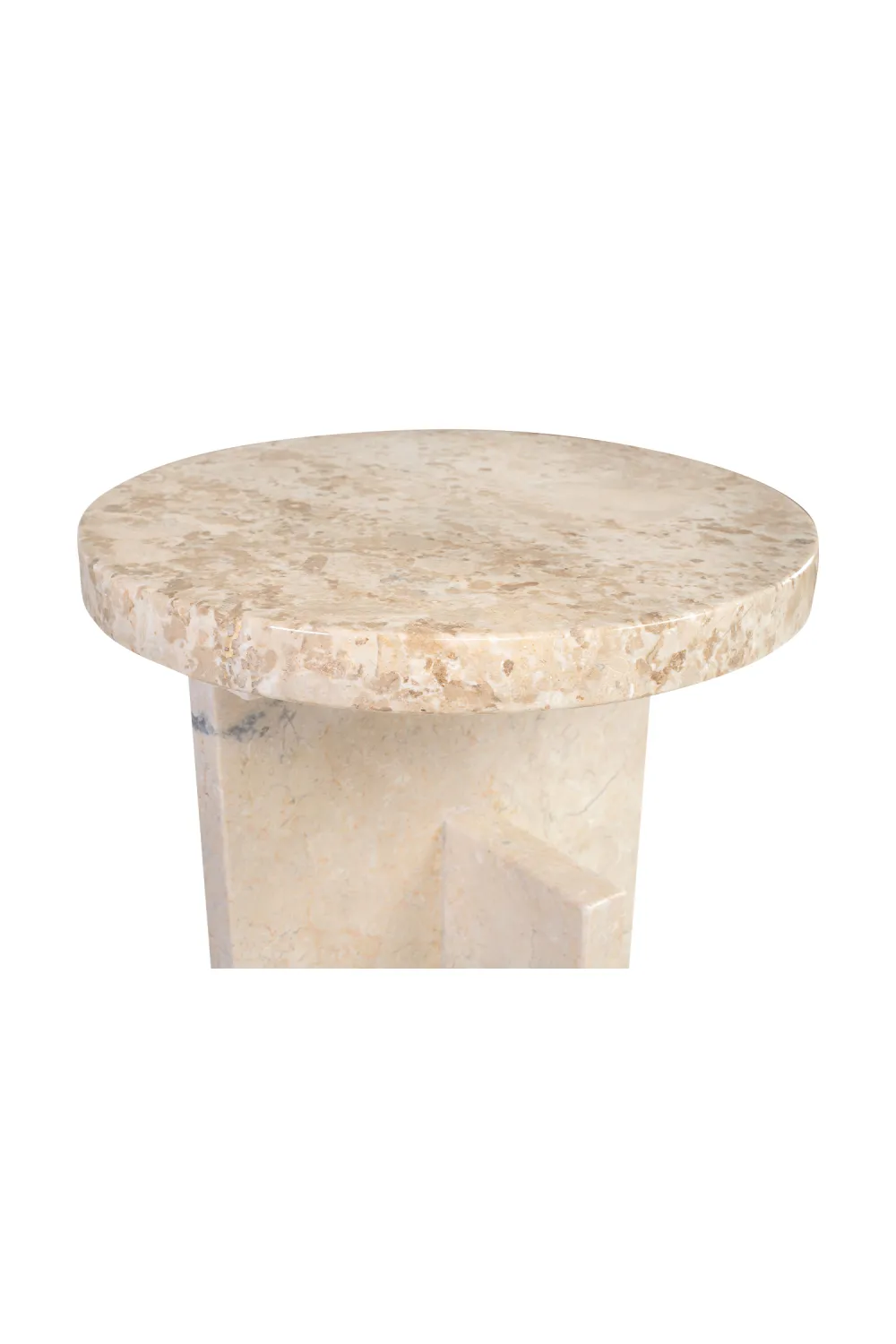 Cream Marble Occasional Table | Versmissen Tommy Plus
