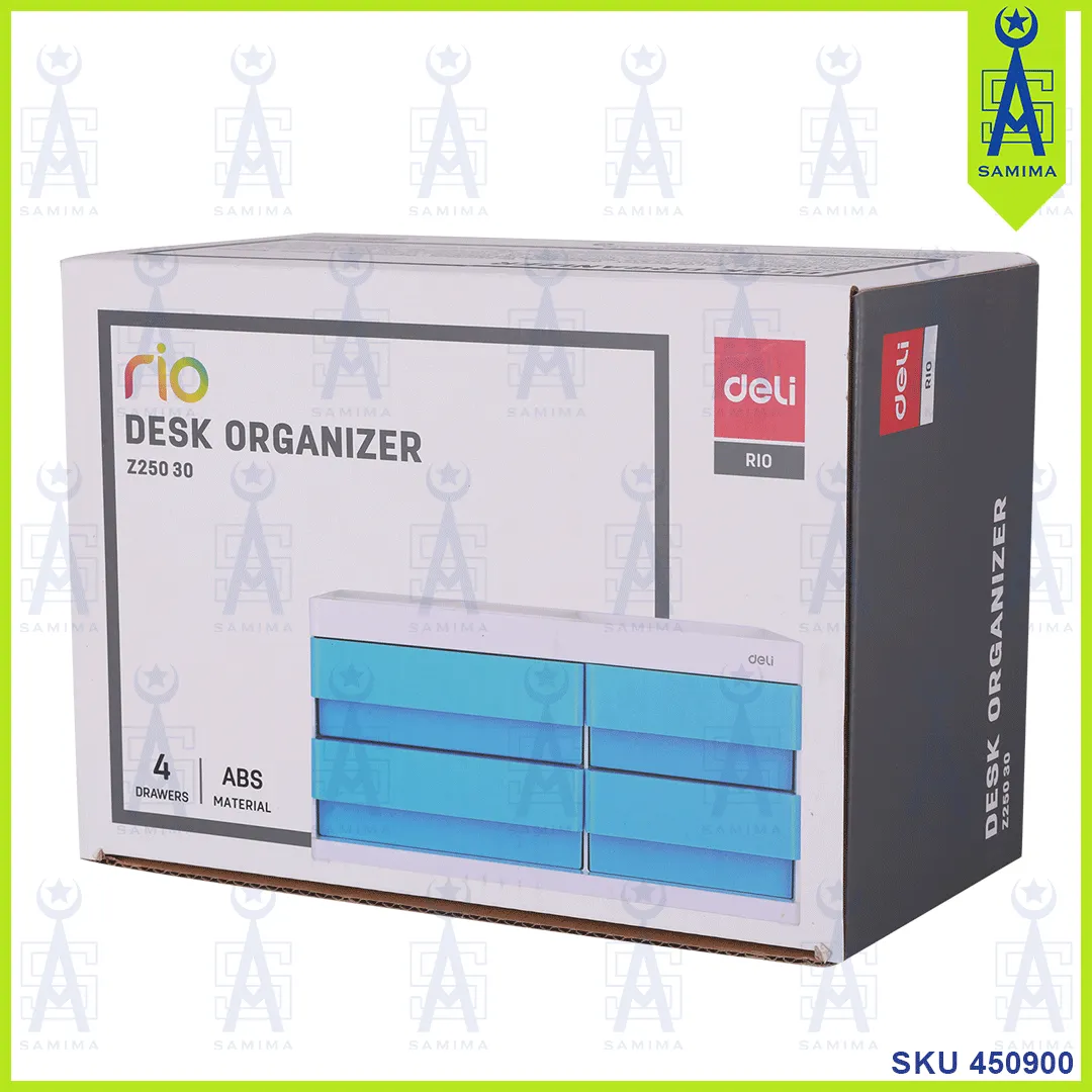 DELI EZ25030, EZ25040, EZ25050 RIO DESK ORGANIZER