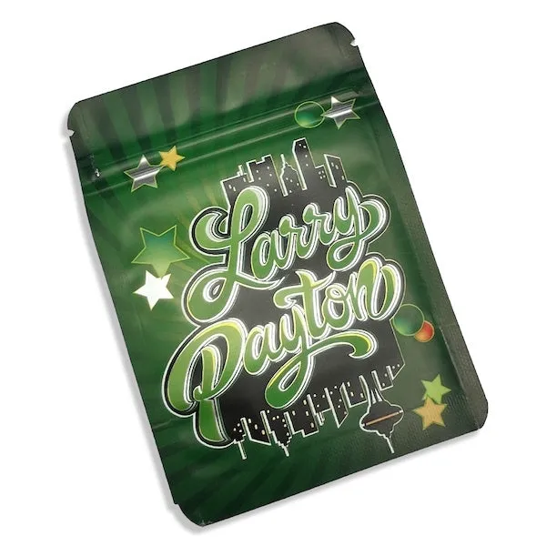 Designed Mylar Bag - Larry Payton - 9cm x 12.5cm - Pack of 10