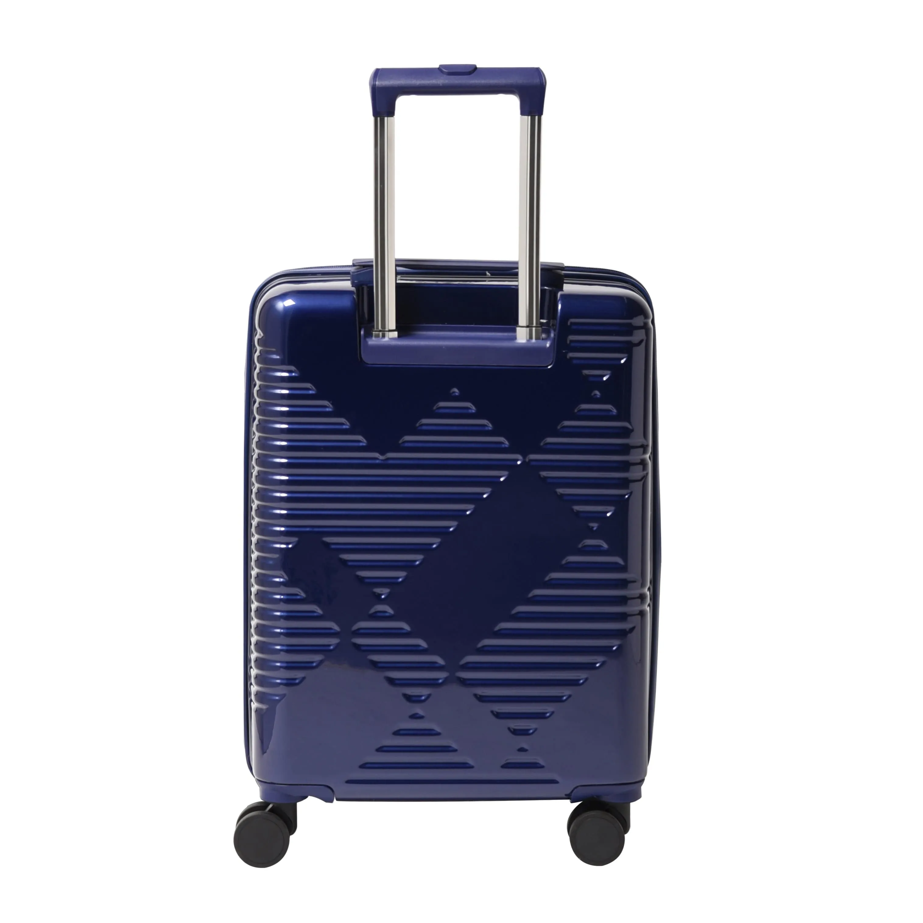 Echolac Extravagant 56cm Hardcase Expandable 4 Double Wheel Cabin Luggage Trolley Blue - CTH0062 -S 20 BLUE 60102