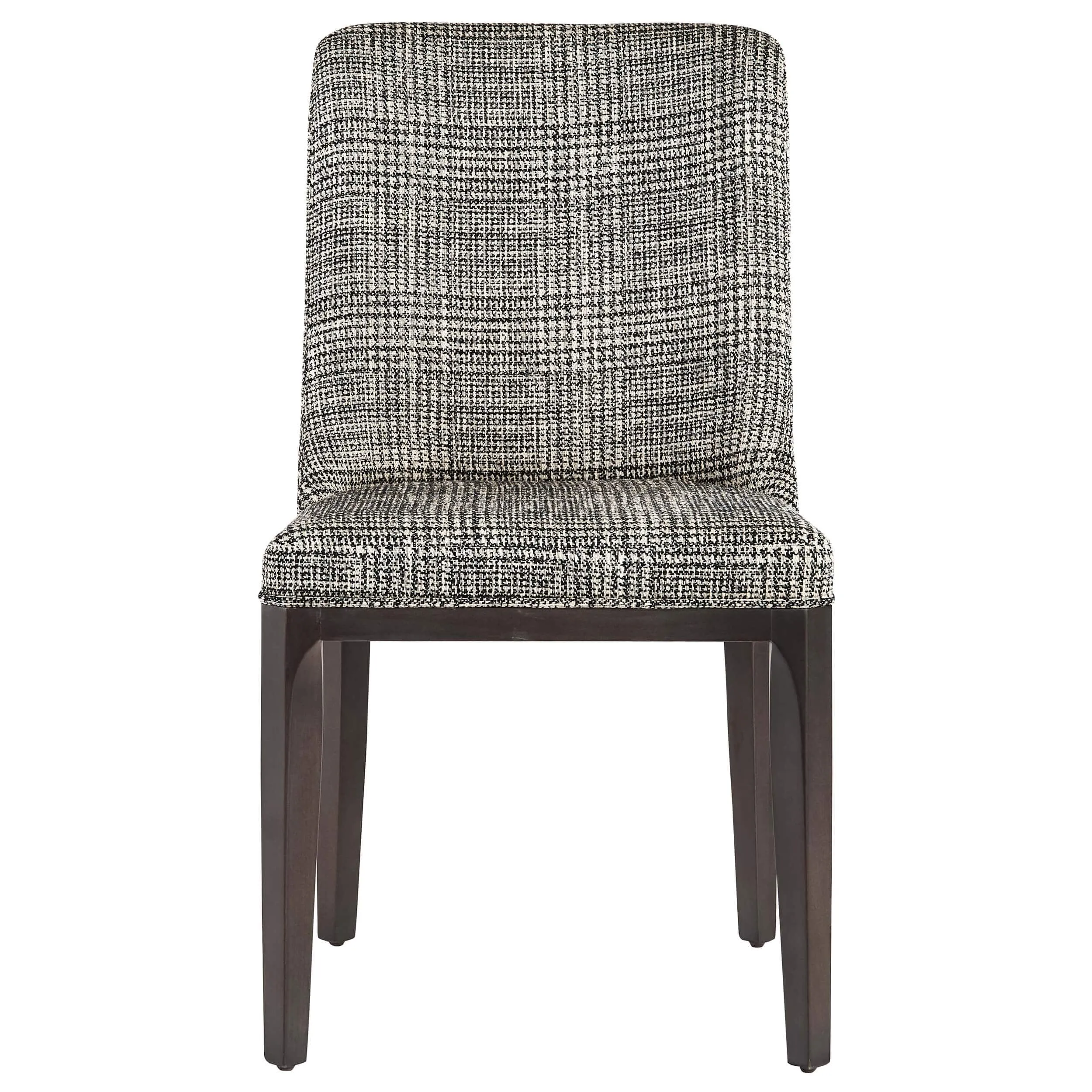 Elisa Dining Chair, Naya Check Black, Set of 2