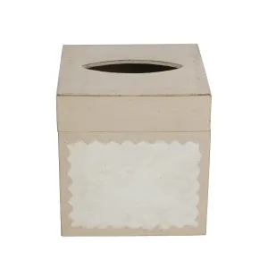 Florentine Wooden Accessories Taupe Tissue Box