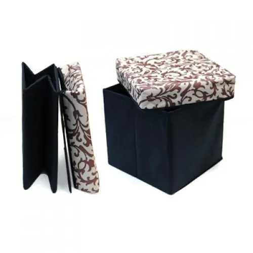 Foldable Storage Box with Stool