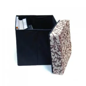 Foldable Storage Box with Stool