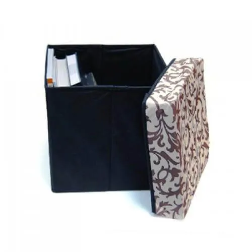 Foldable Storage Box with Stool