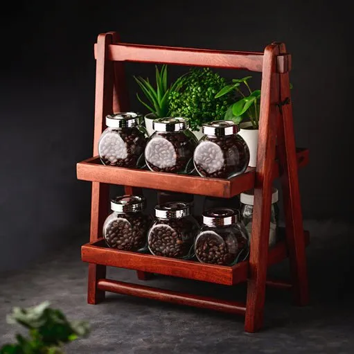 Foldable Wooden Kitchen Organizer (Small)