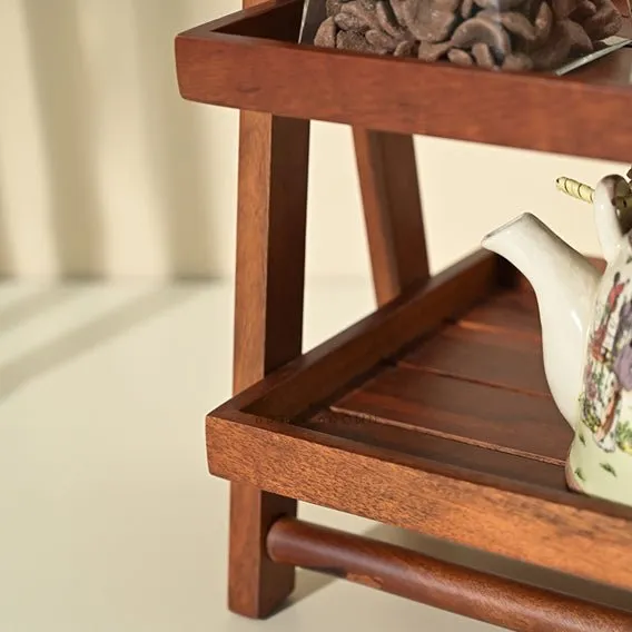 Foldable Wooden Kitchen Organizer (Small)