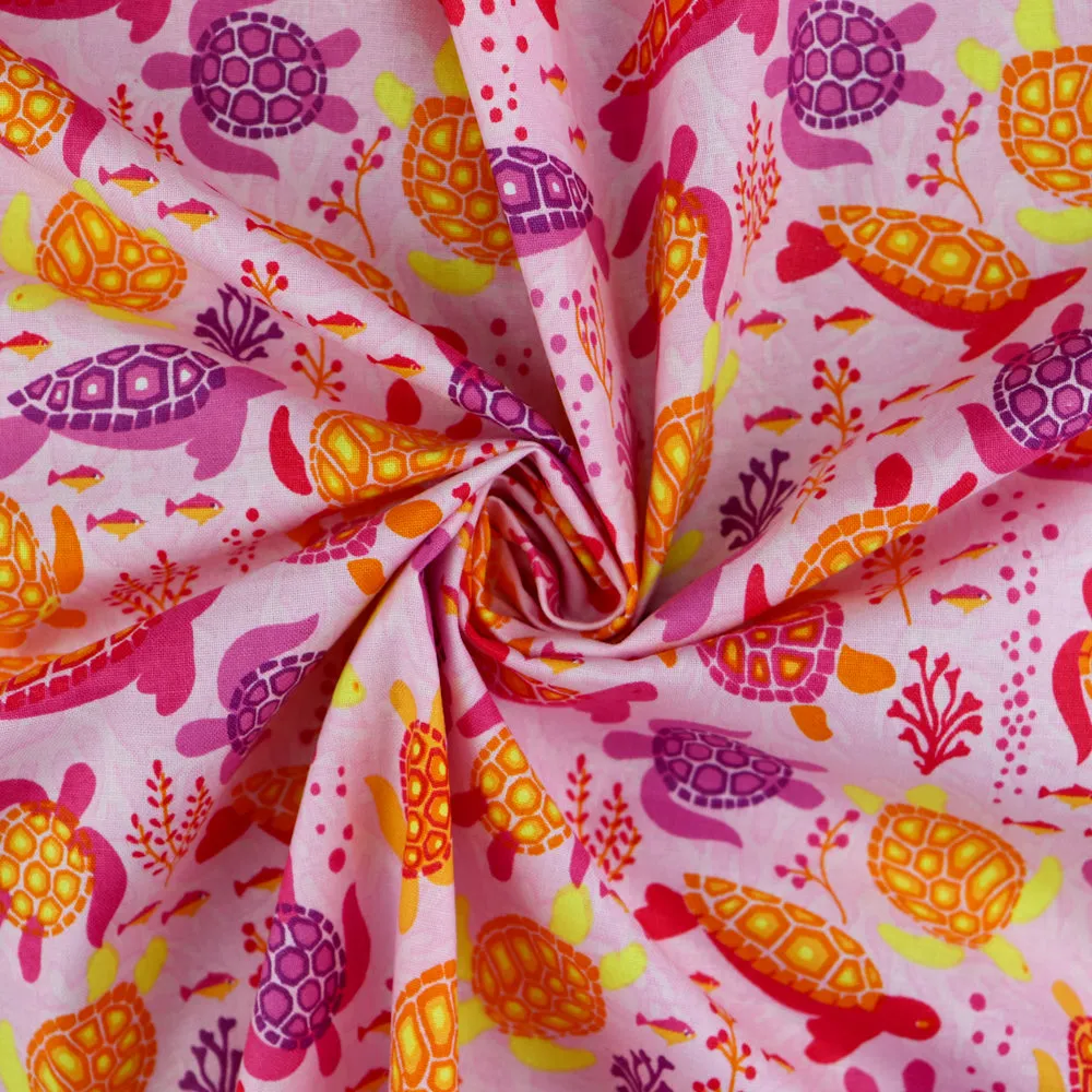 FS784 Turtles Cotton Fabric